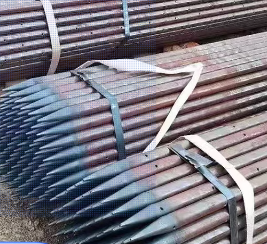 武威超前小导管预埋钢管出尖打孔焊倒刺无缝焊管厂